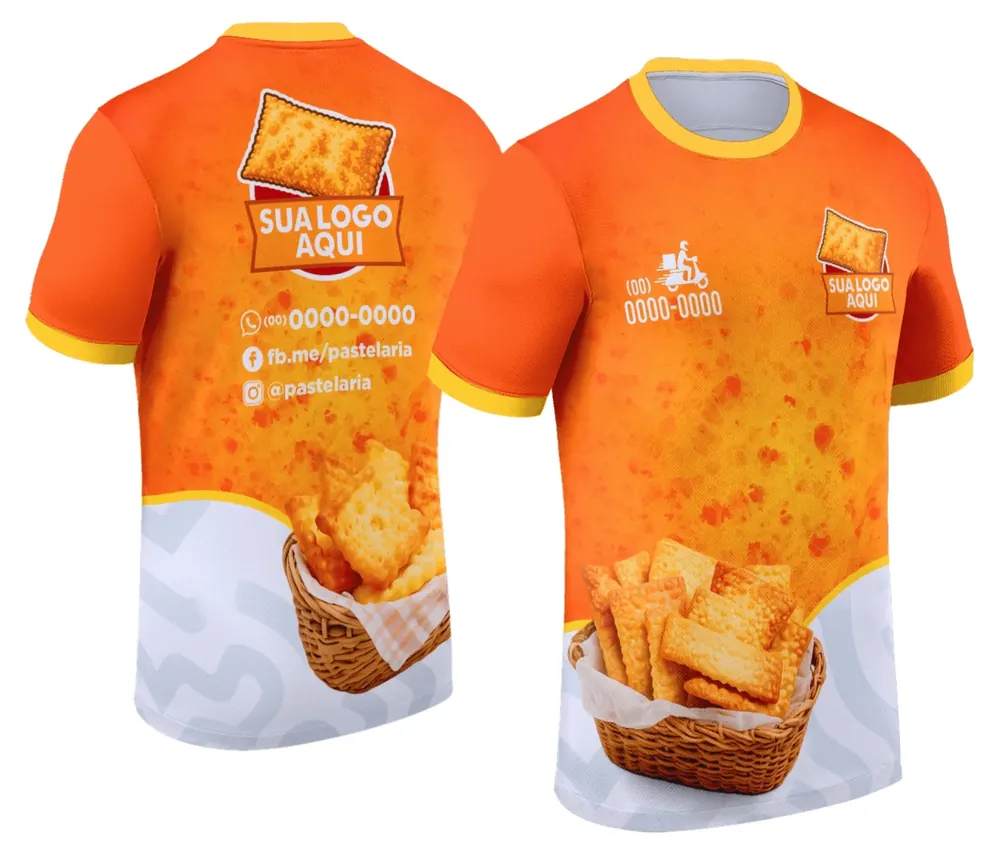 Camisa Uniforme Pastelaria Food Service