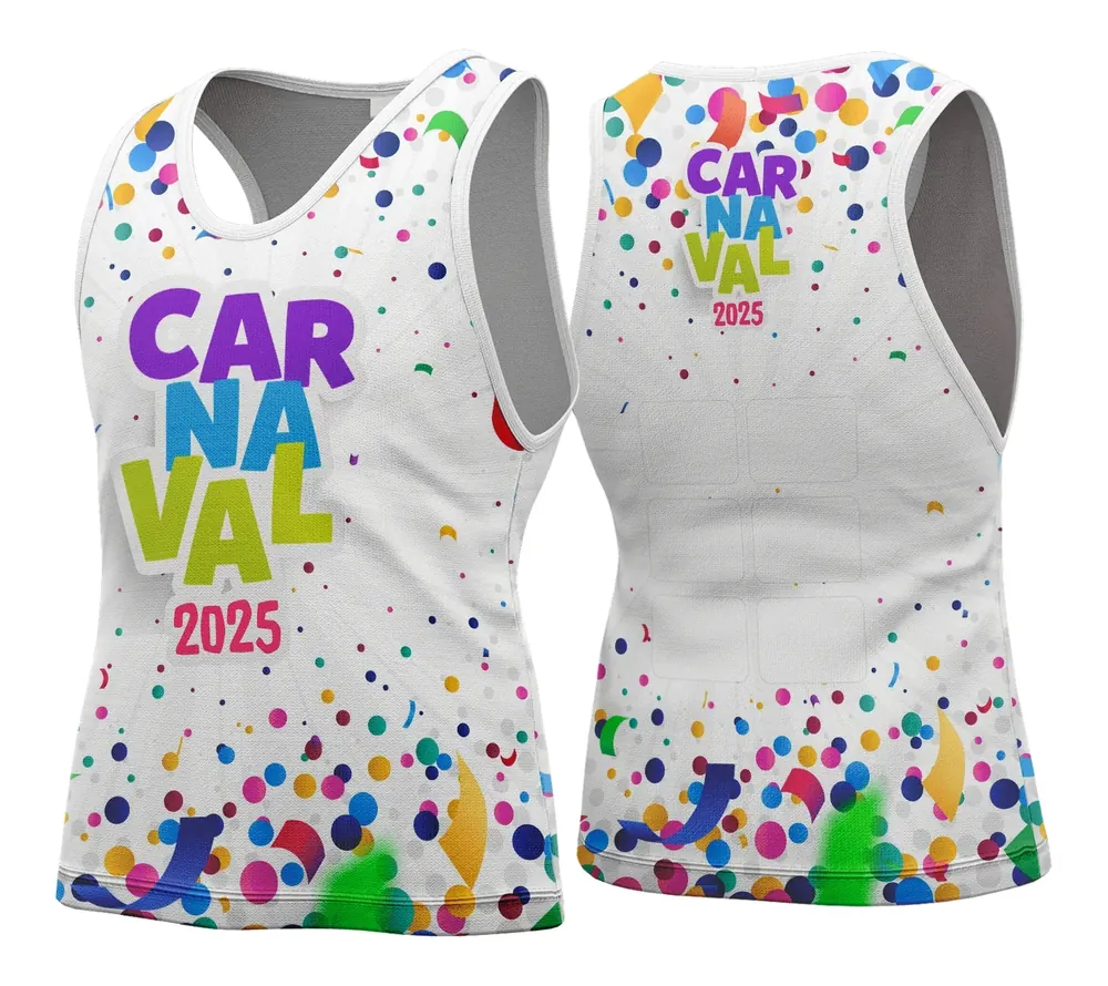 Arte Vetor Camisa Abadá de Carnaval 2026 - Modelo 66