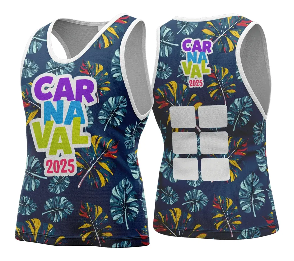 Arte Vetor Camisa Abadá de Carnaval 2026 - Modelo 28