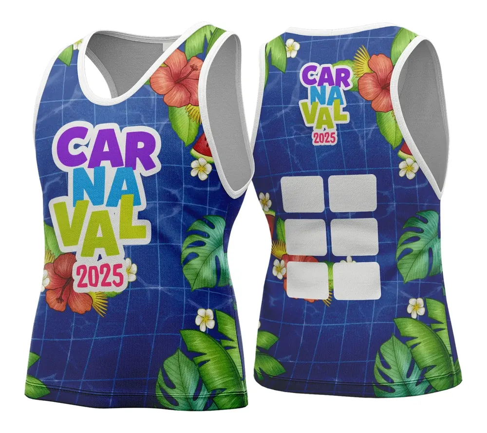 Arte Vetor Camisa Abadá de Carnaval 2026 - Modelo 20