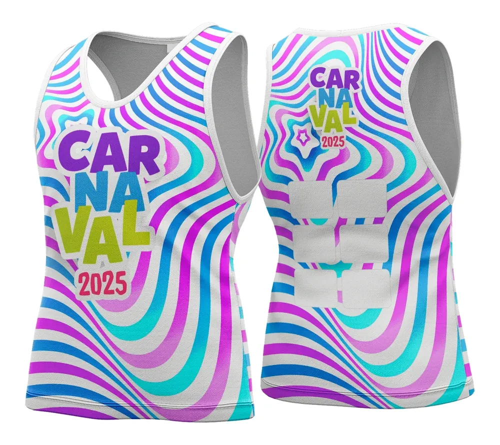 Arte Vetor Camisa Abadá de Carnaval 2026 - Modelo 09