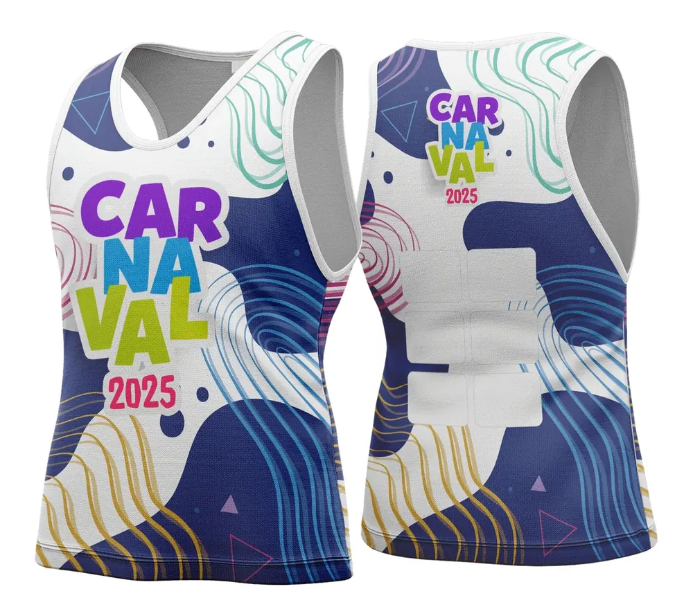 Arte Vetor Camisa Abadá de Carnaval 2026 - Modelo 04