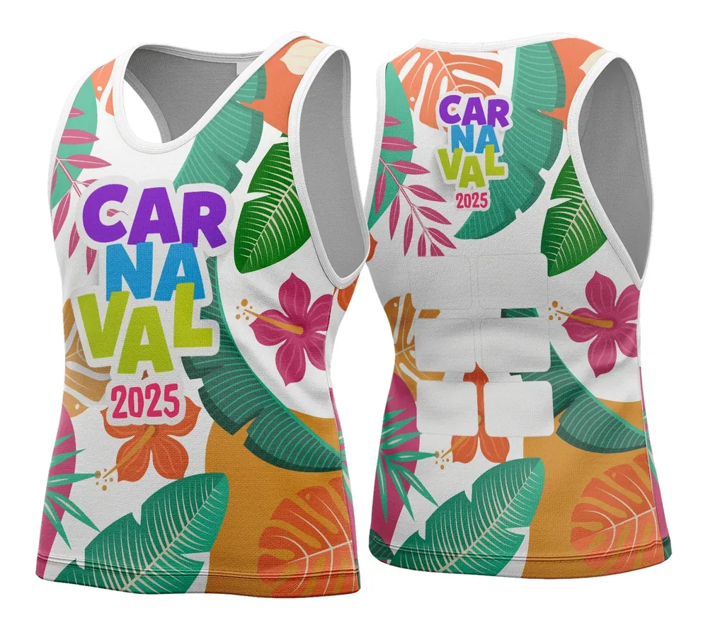Arte Vetor Camisa Abadá de Carnaval 2026 -