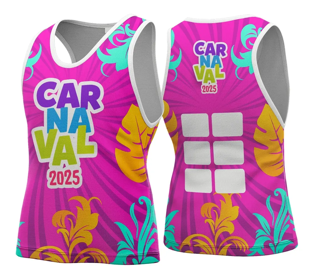 Arte Vetor - Camisa Abadá de Carnaval 2026 - Modelo 24