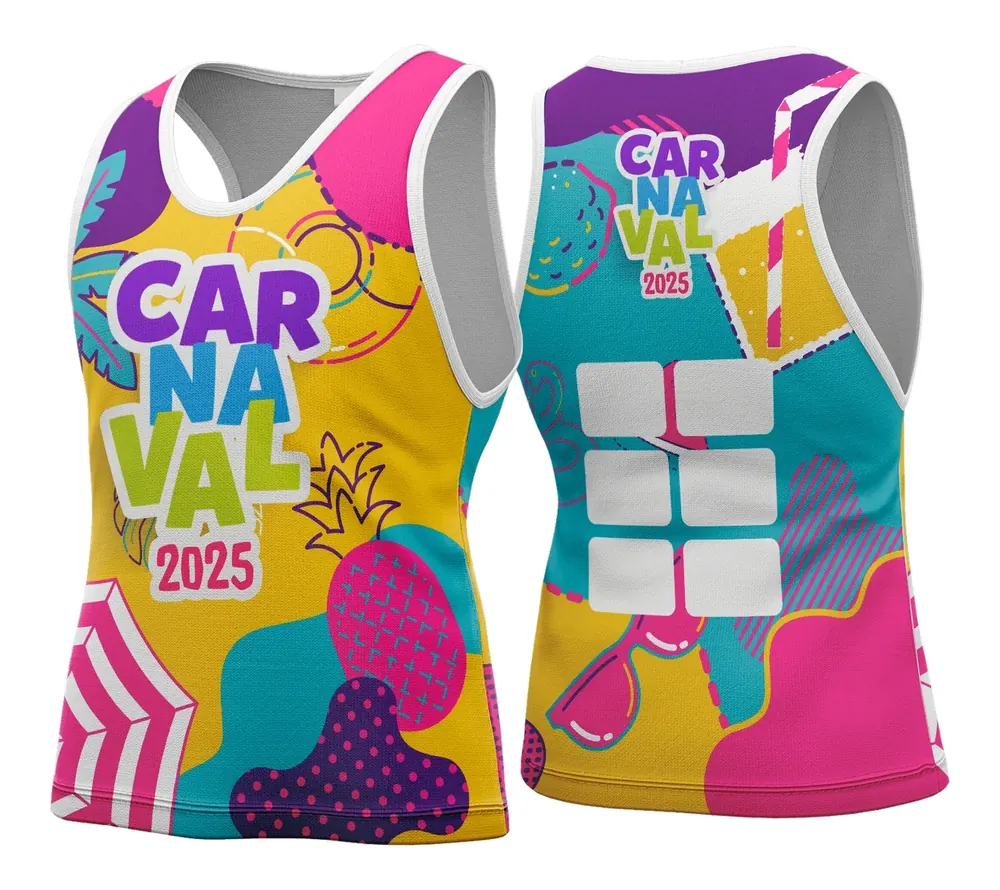 Arte Vetor - Camisa Abadá de Carnaval 2026 - Modelo 21