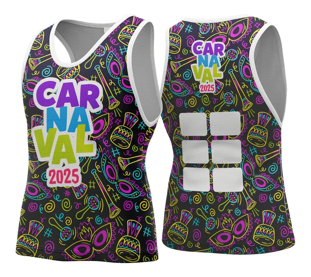 Arte Vetor - Camisa Abadá de Carnaval 2026 - Modelo 10