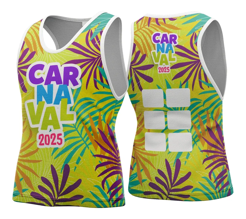 Arte Vetor - Camisa Abadá de Carnaval 2026 - Modelo 08
