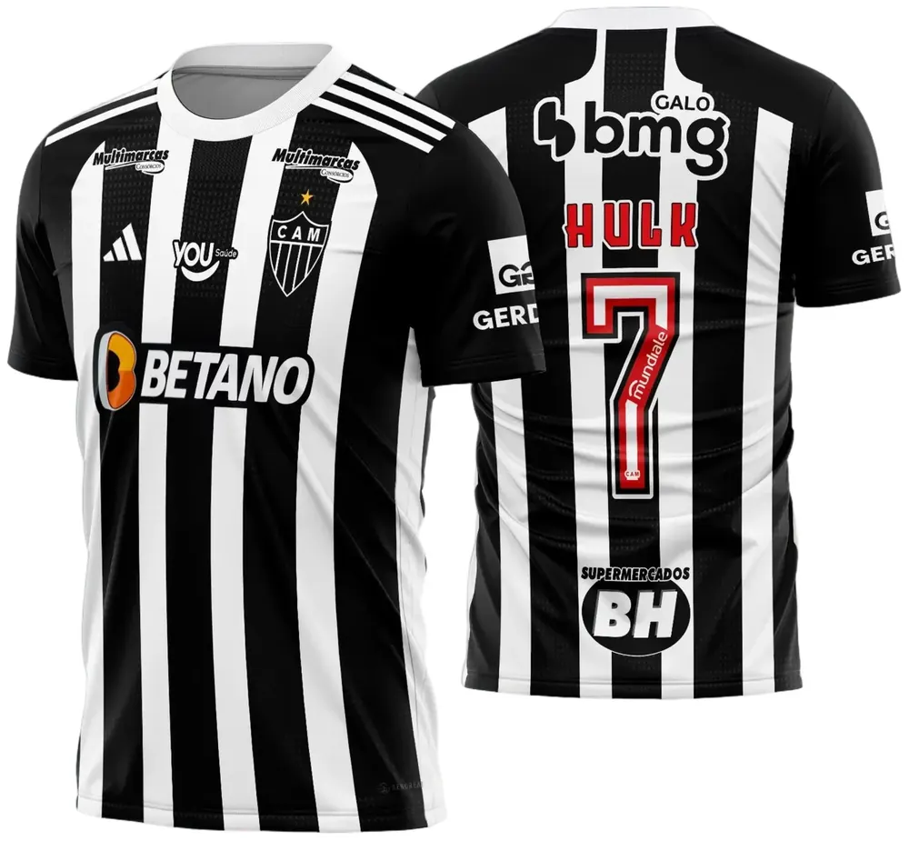 Camisa Atlético Mineiro Titular 2024 - 2025