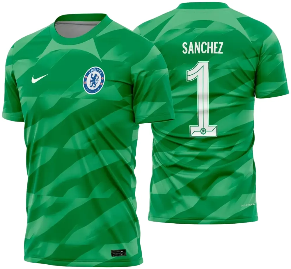 Arte Vetor Camisa Chelsea Goleiro 2023 - 2024 Modelo 02