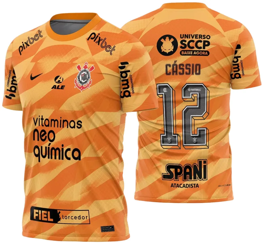 Camisa CORINTHIANS 2023 - 2024 GOLEIRO Modelo 02