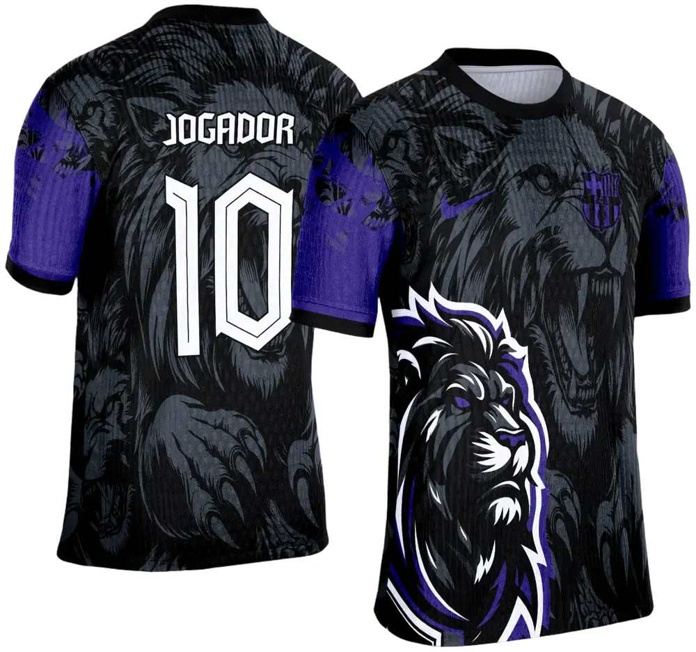 Arte Vetor Camisa de Interclasse 2025: Leão