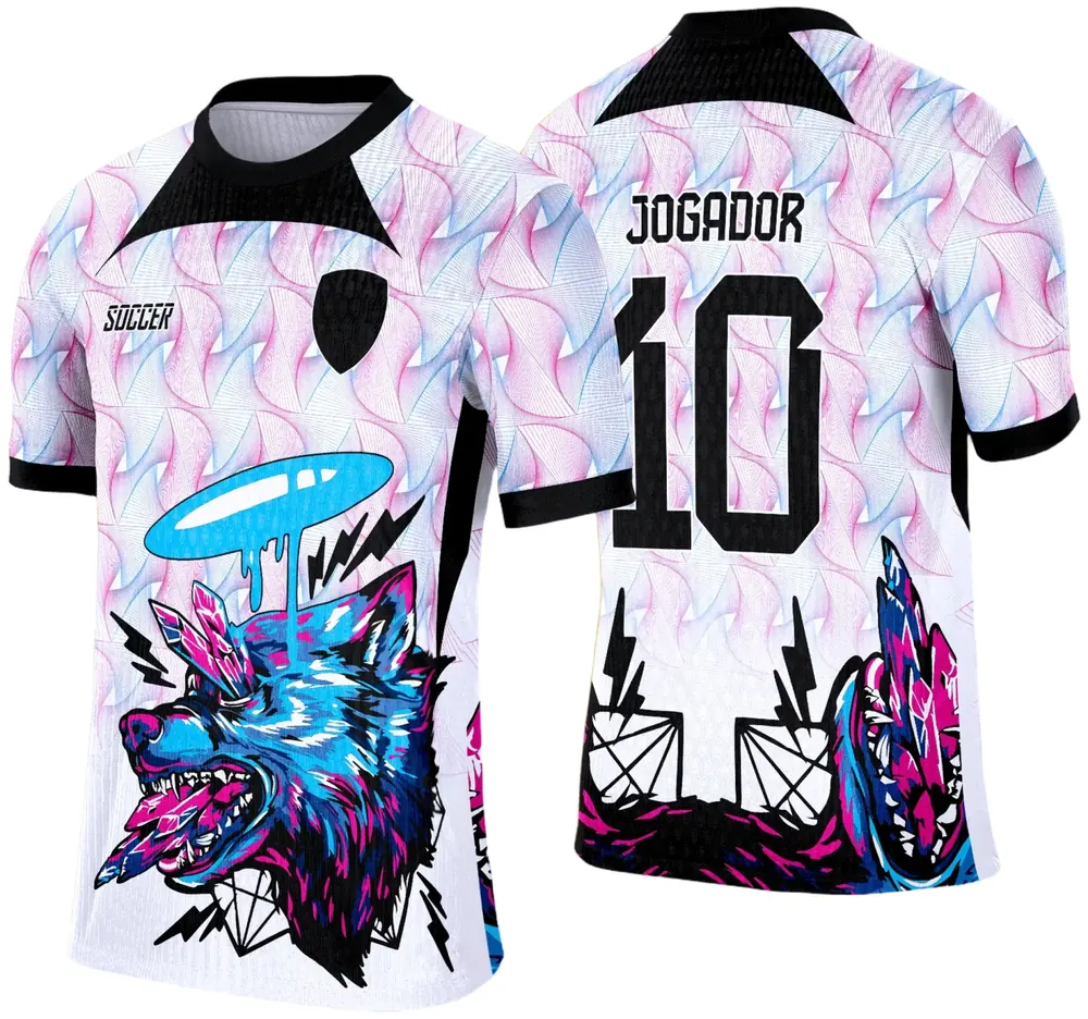 Arte Vetor Camisa de Interclasse 2025: Lobo