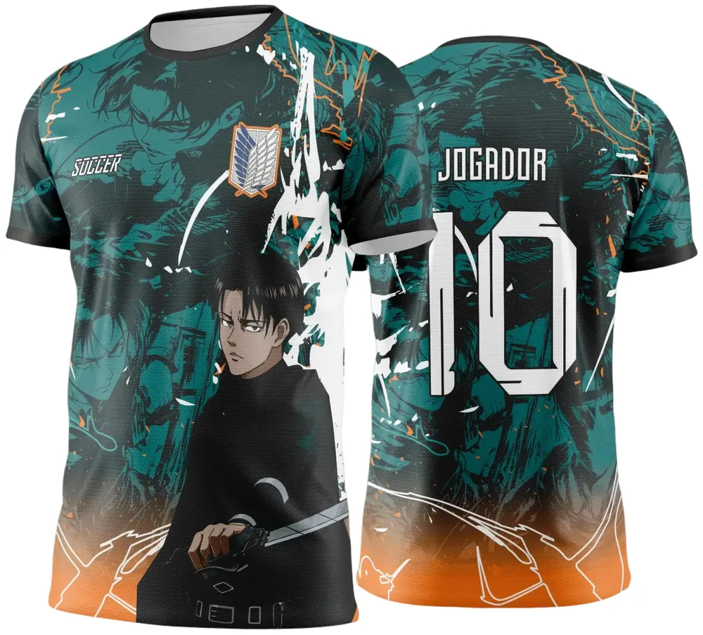 Camisa de Interclasse Anime - Jogos Internos 2024 - 2025 Modelo 03
