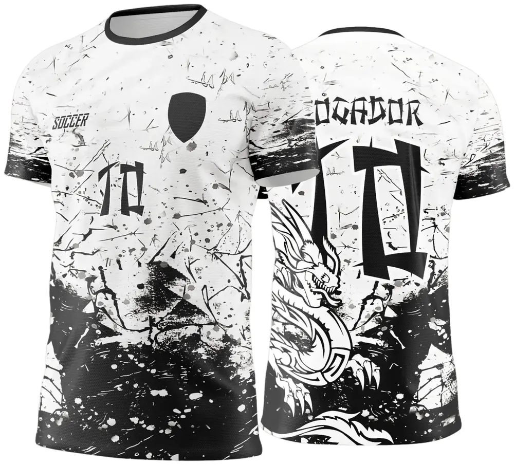 Camisa de Interclasse Dragão Branco - 2025