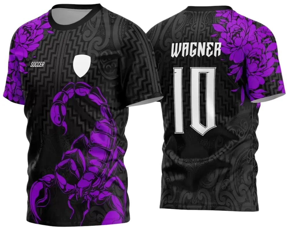 Arte Vetor Camisa de Interclasse Escorpião 2024 - 2025 Modelo 02