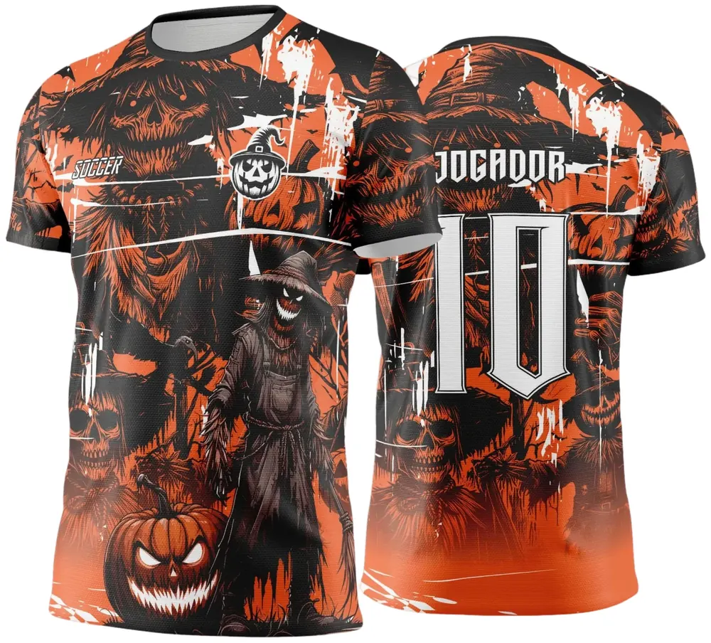 Arte Vetor Camisa de Interclasse Halloween - Jogos Internos 2024 - 2025