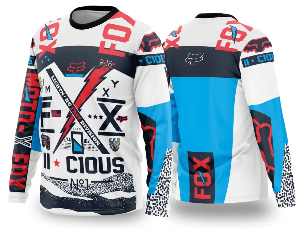 Arte Vetor Camisa de MOTOCROSS 2024 - 2025 Modelo 281