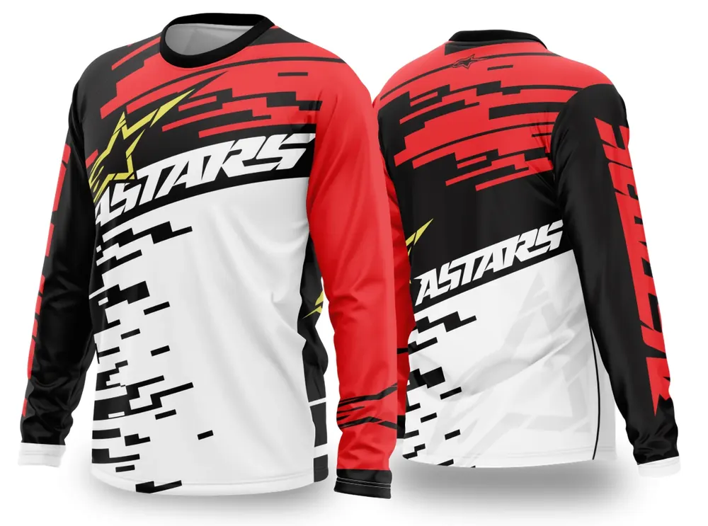 Arte Vetor Camisa de MOTOCROSS 2024 - 2025 Modelo 310