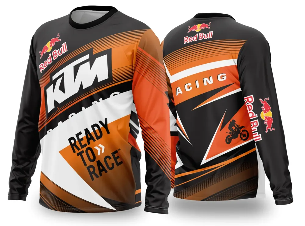 Arte Vetor Camisa de MOTOCROSS 2024 - 2025 Modelo 132