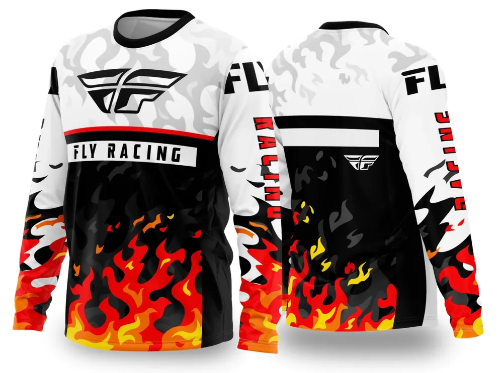 Arte Vetor Camisa de MOTOCROSS 2024 - 2025 Modelo 300