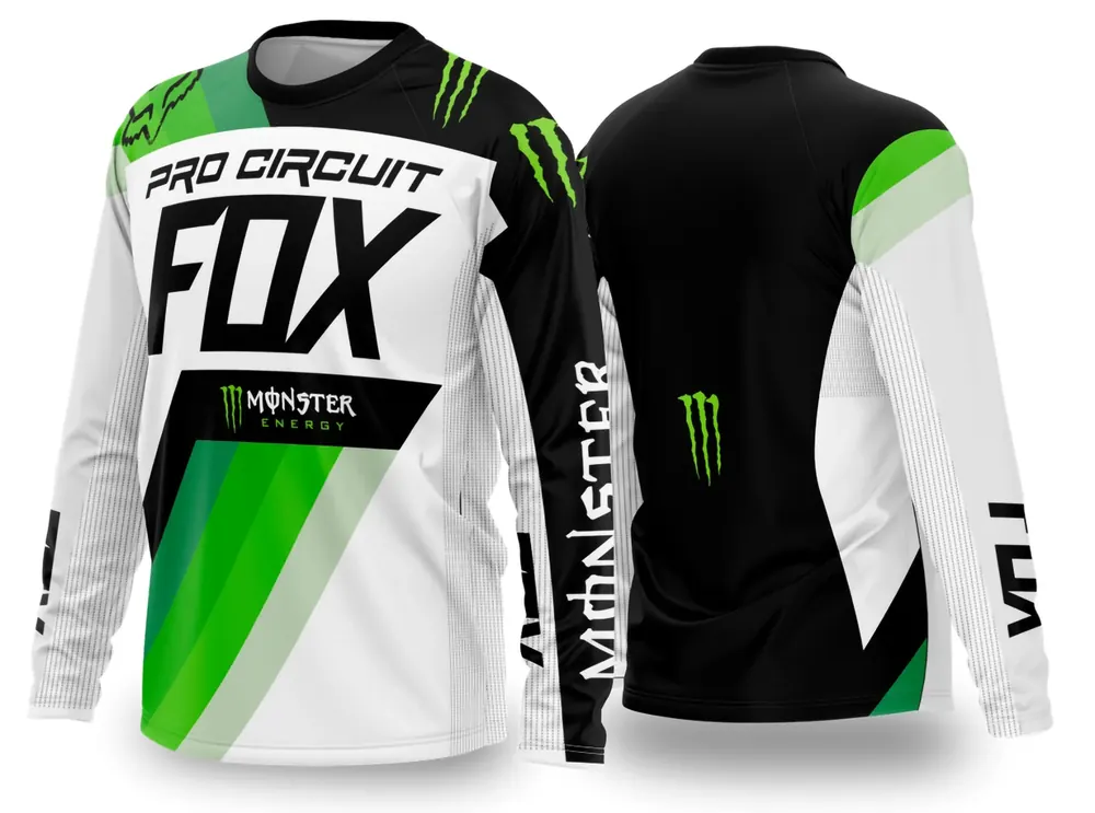 Arte Vetor Camisa de MOTOCROSS 2024 - 2025 Modelo 125