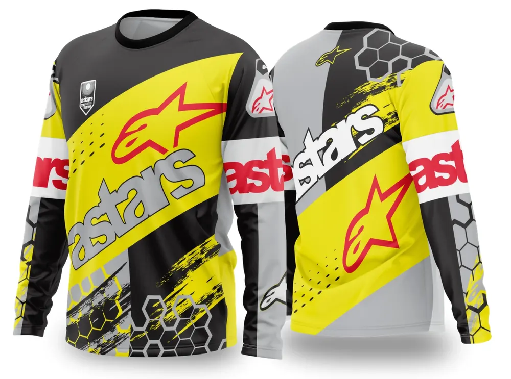 Arte Vetor Camisa de MOTOCROSS 2024 - 2025 Modelo 313