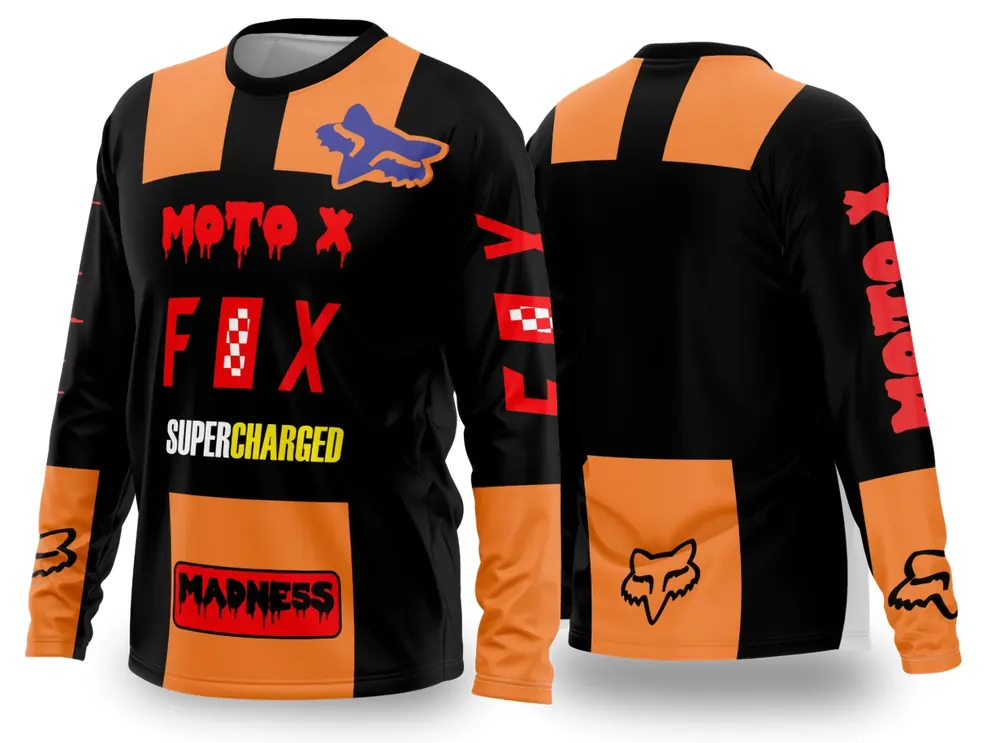Arte Vetor Camisa de MOTOCROSS 2024 - 2025 Modelo 185