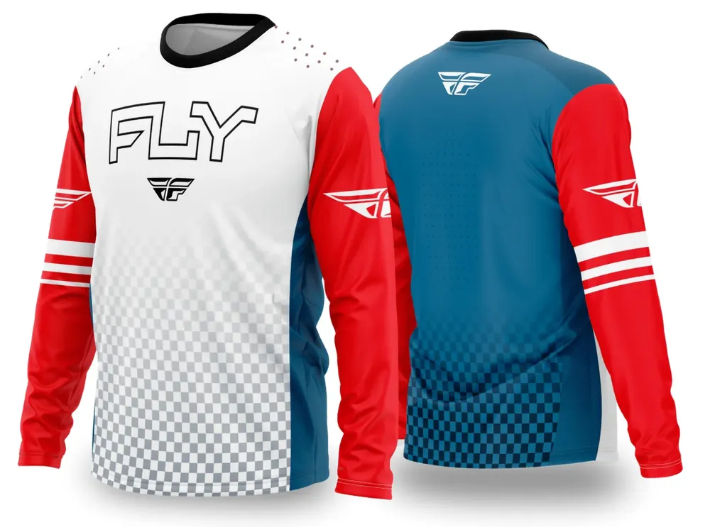 Arte Vetor Camisa de MOTOCROSS 2024 - 2025 Modelo 295