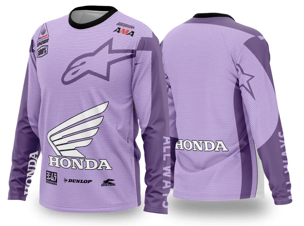 Arte Vetor Camisa de MOTOCROSS 2024 - 2025 Modelo 148