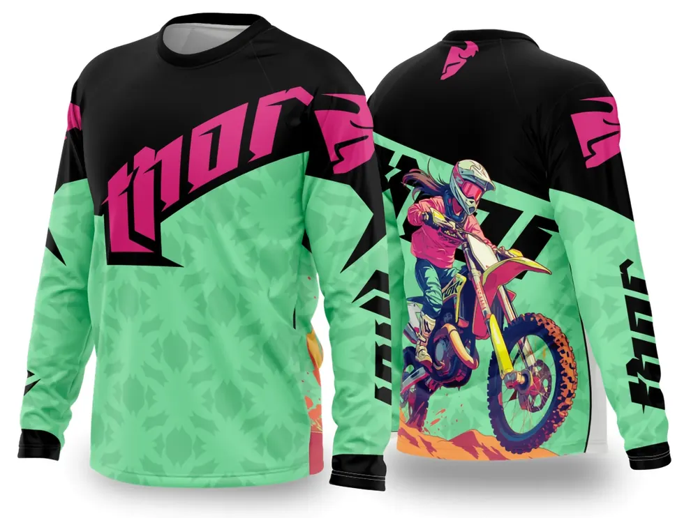 Arte Vetor Camisa de MOTOCROSS 2024 - 2025 Modelo 62