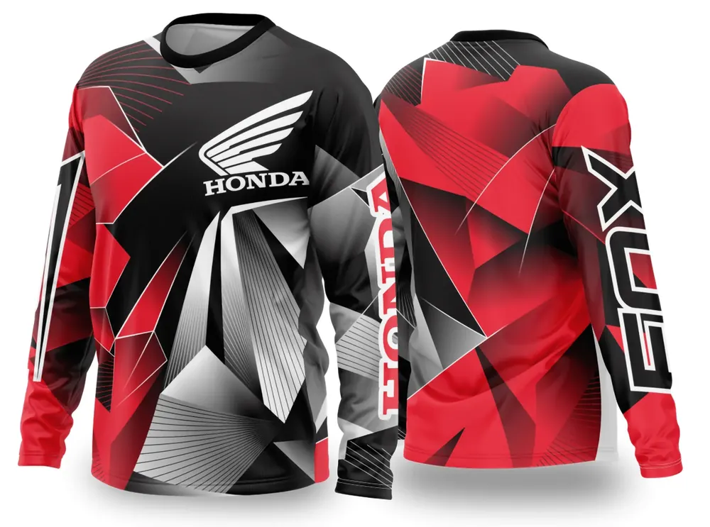 Arte Vetor Camisa de MOTOCROSS 2024 - 2025 Modelo 285