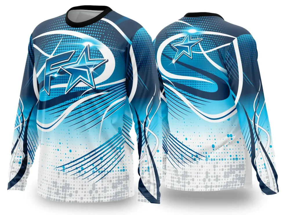 Arte Vetor Camisa de MOTOCROSS 2024 - 2025 Modelo 286