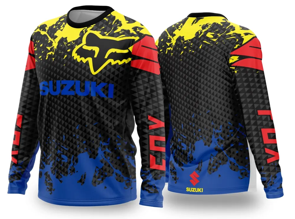 Arte Vetor Camisa de MOTOCROSS 2024 - 2025 Modelo 84