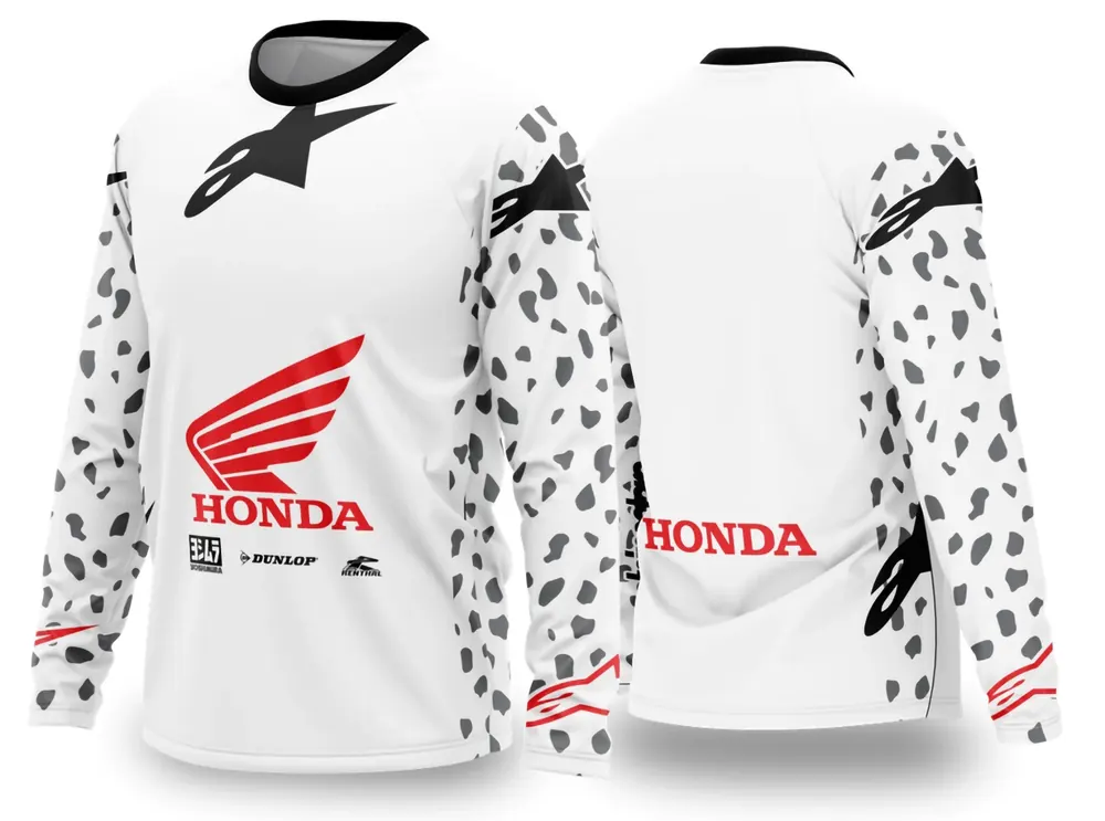 Arte Vetor Camisa de MOTOCROSS 2024 - 2025 Modelo 145