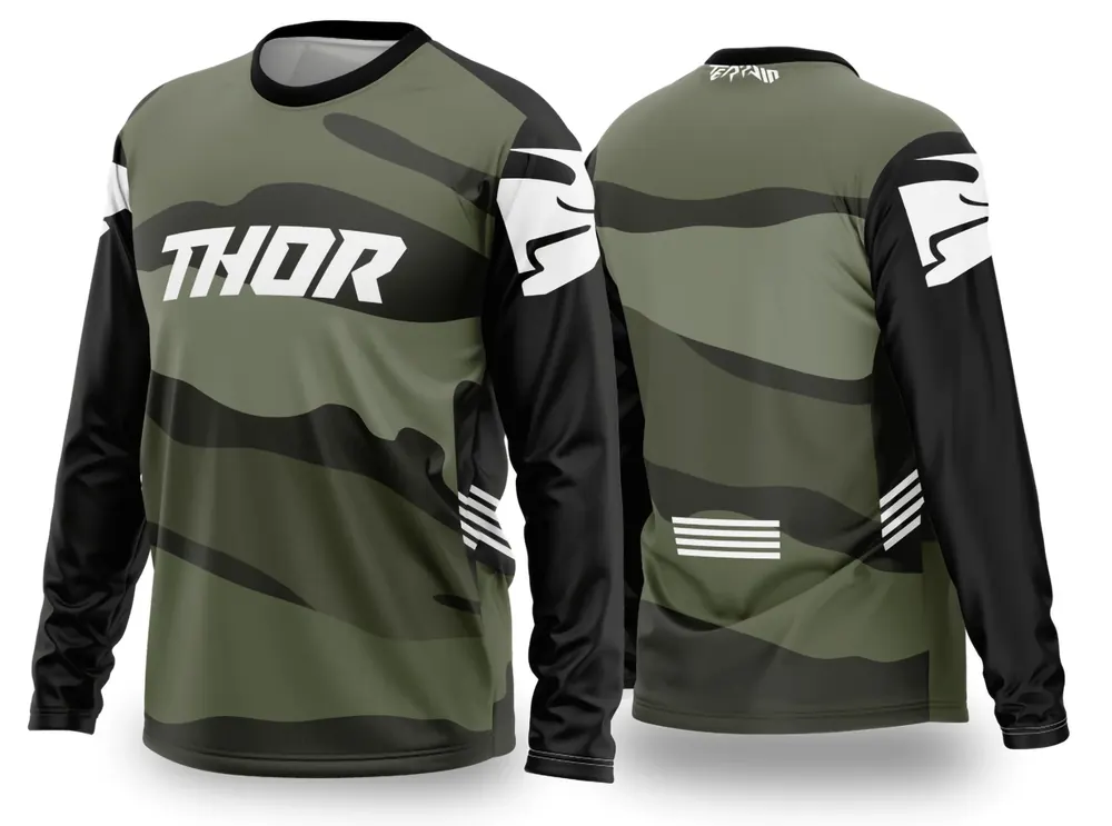 Arte Vetor Camisa de MOTOCROSS 2024 - 2025 Modelo 44