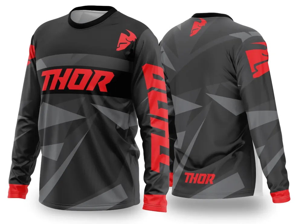 Arte Vetor Camisa de MOTOCROSS 2024 - 2025 Modelo 43
