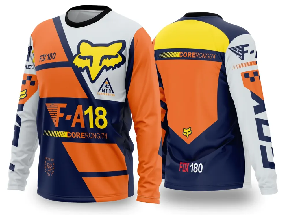 Arte Vetor Camisa de MOTOCROSS 2024 - 2025 Modelo 288