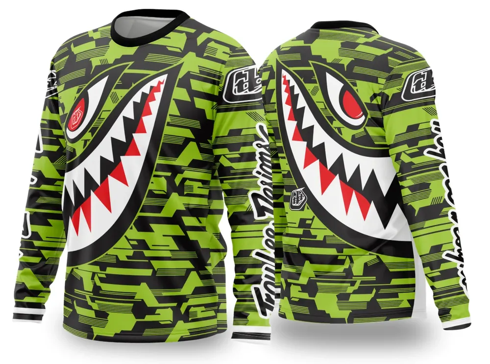 Arte Vetor Camisa de MOTOCROSS 2024 - 2025 Modelo 12