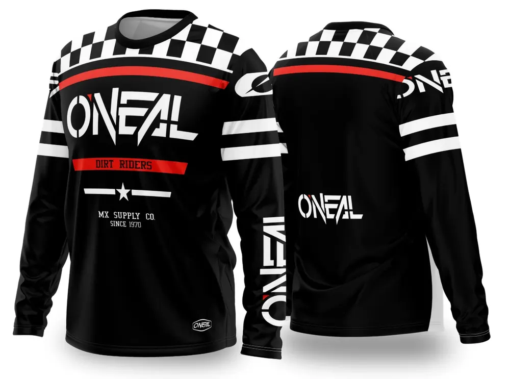 Arte Vetor Camisa de MOTOCROSS 2024 - 2025 Modelo 115