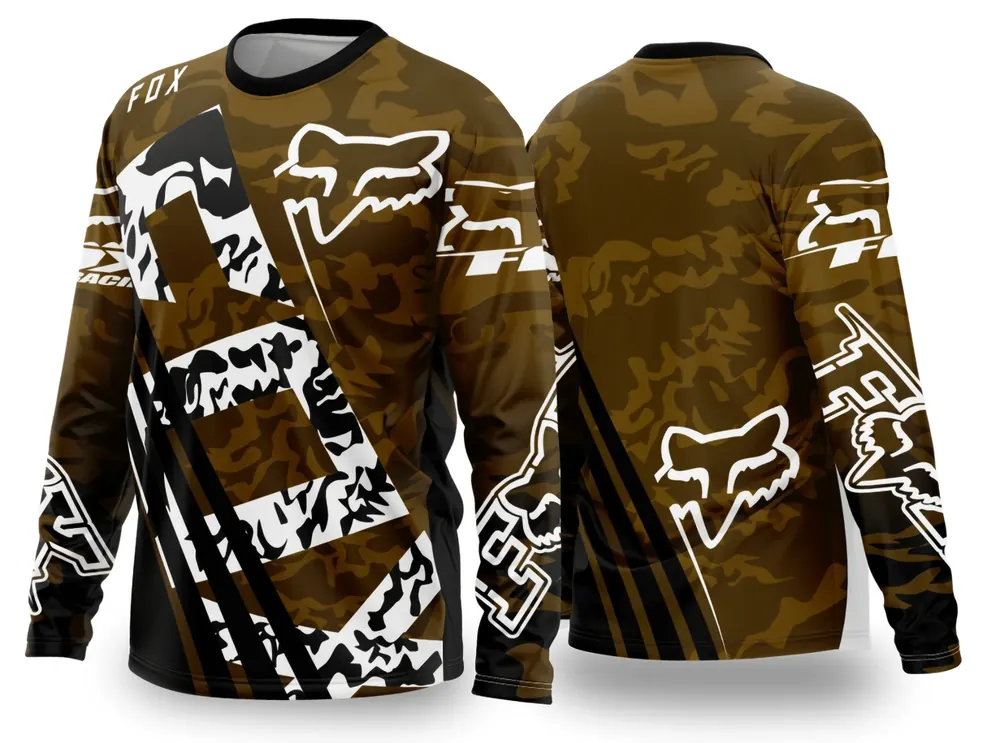 Arte Vetor Camisa de MOTOCROSS 2024 - 2025 Modelo 251