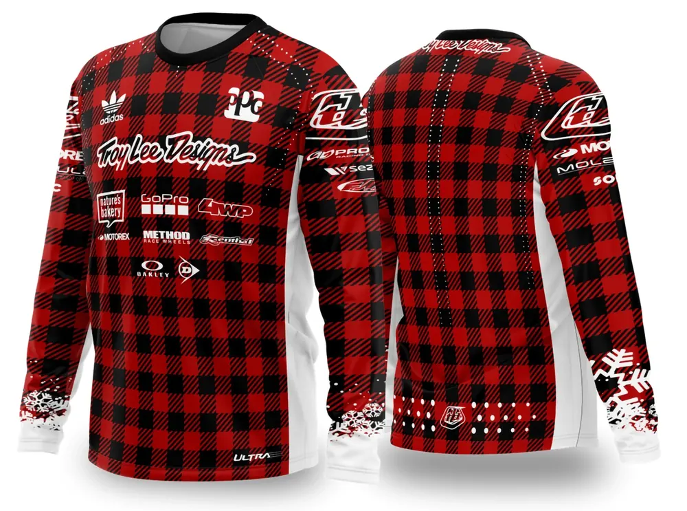 Arte Vetor Camisa de MOTOCROSS 2024 - 2025 Modelo 30