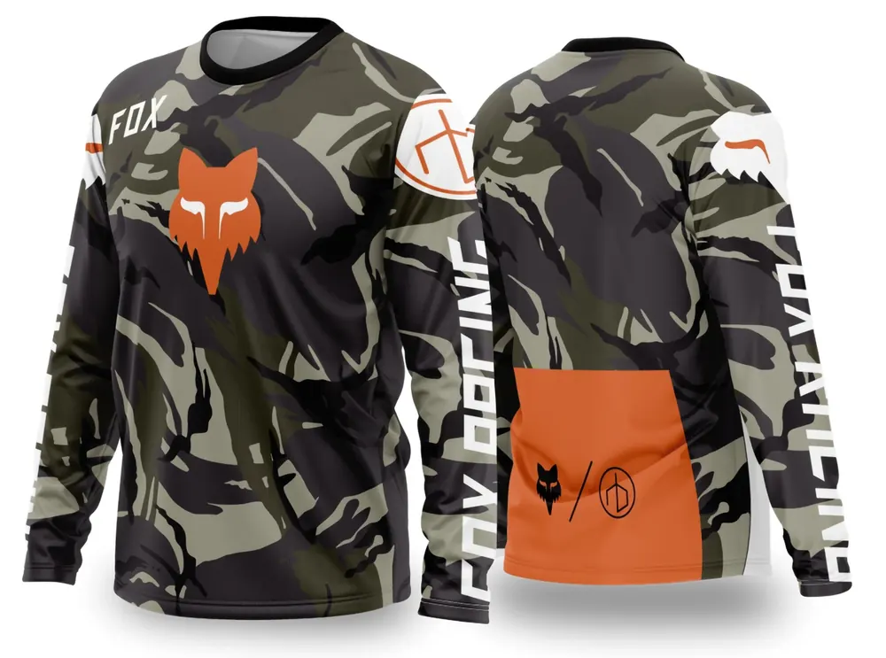Arte Vetor Camisa de MOTOCROSS 2024 - 2025 Modelo 207