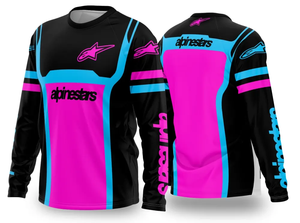 Arte Vetor Camisa de MOTOCROSS 2024 - 2025 Modelo 319