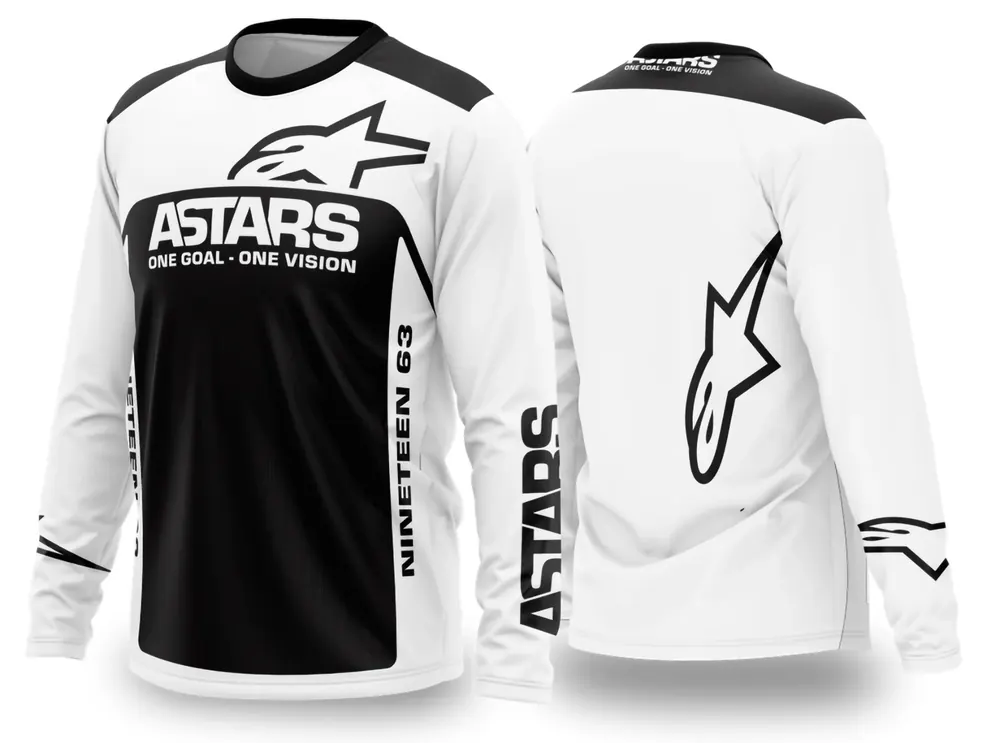 Arte Vetor Camisa de MOTOCROSS 2024 - 2025 Modelo 306