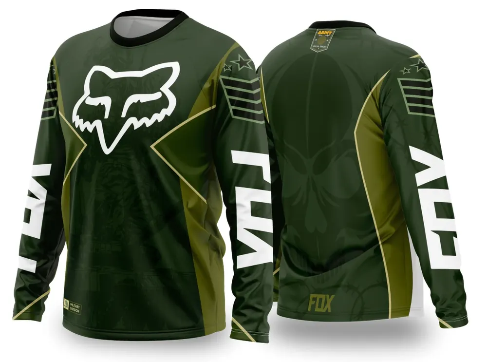 Arte Vetor Camisa de MOTOCROSS 2024 - 2025 Modelo 242