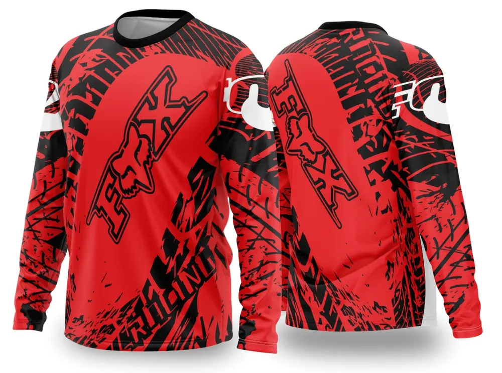 Arte Vetor Camisa de MOTOCROSS 2024 - 2025 Modelo 233