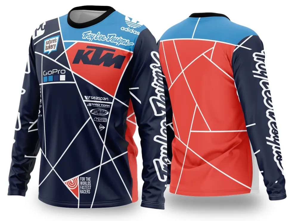 Arte Vetor Camisa de MOTOCROSS 2024 - 2025 Modelo 13
