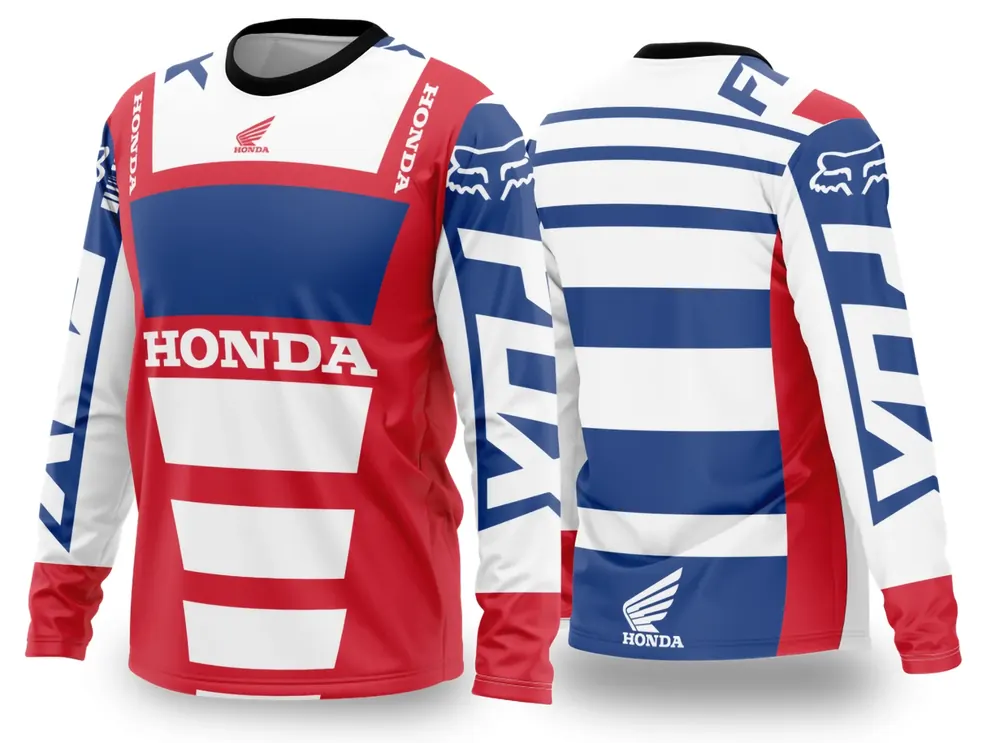 Arte Vetor Camisa de MOTOCROSS 2024 - 2025 Modelo 284