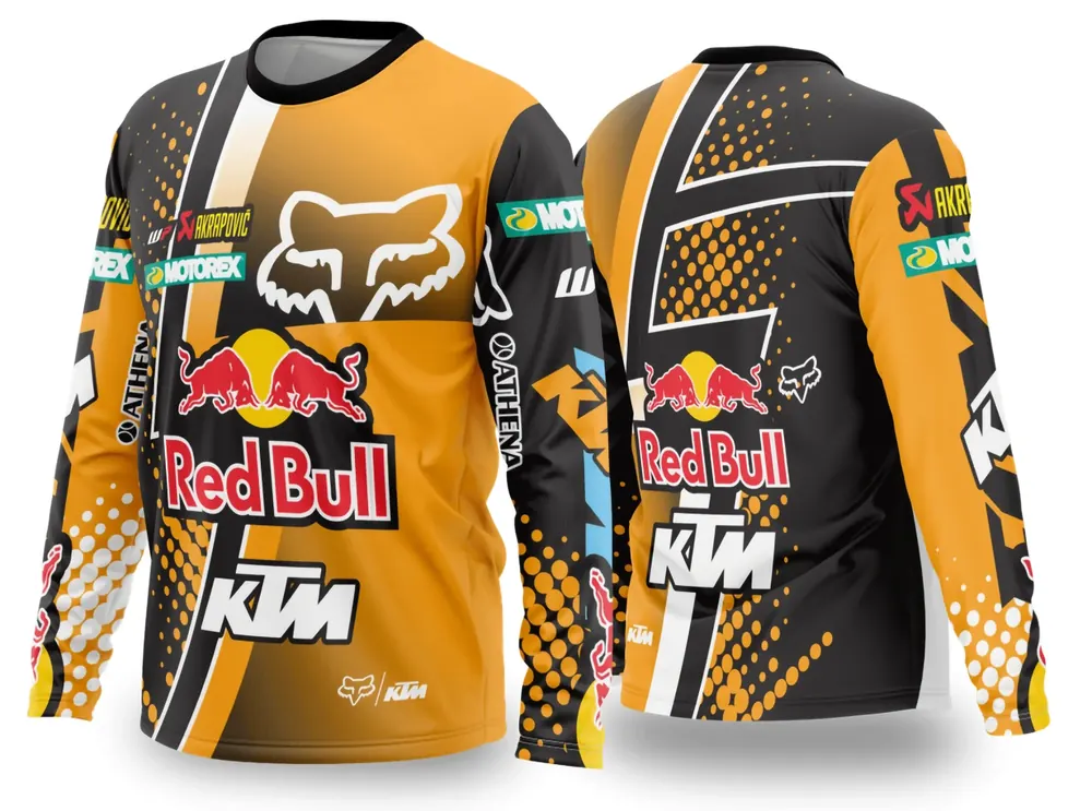 Arte Vetor Camisa de MOTOCROSS 2024 - 2025 Modelo 134