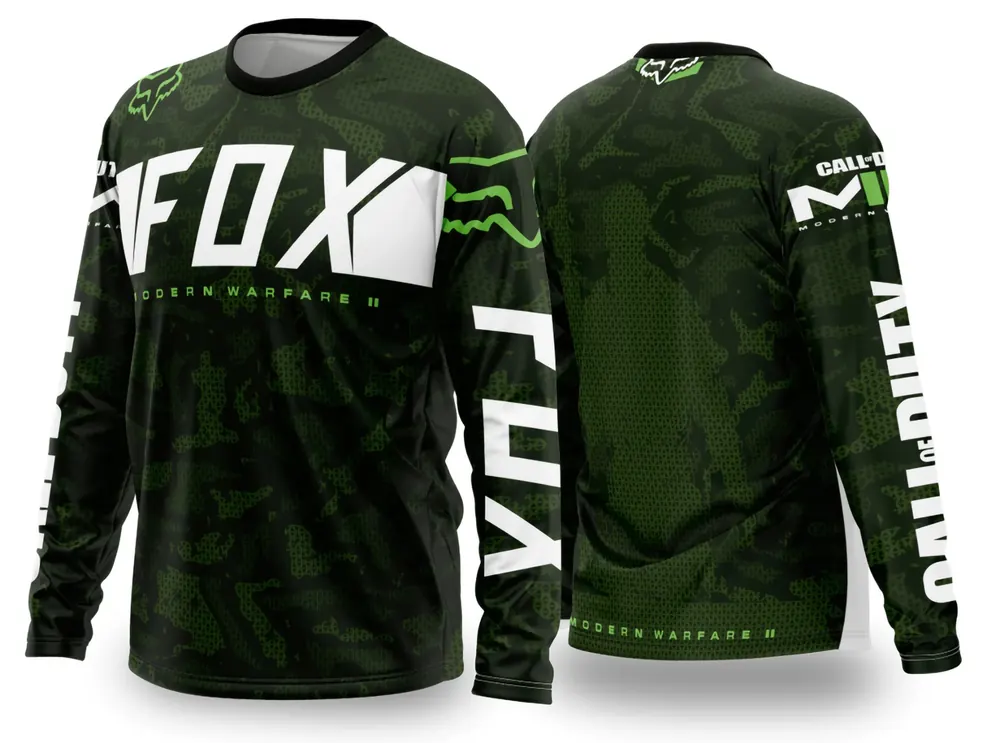 Arte Vetor Camisa de MOTOCROSS 2024 - 2025 Modelo 190